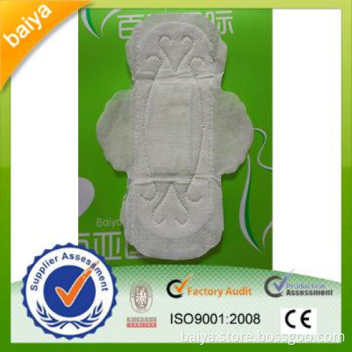china 240mm lady sanitary napkin with wings